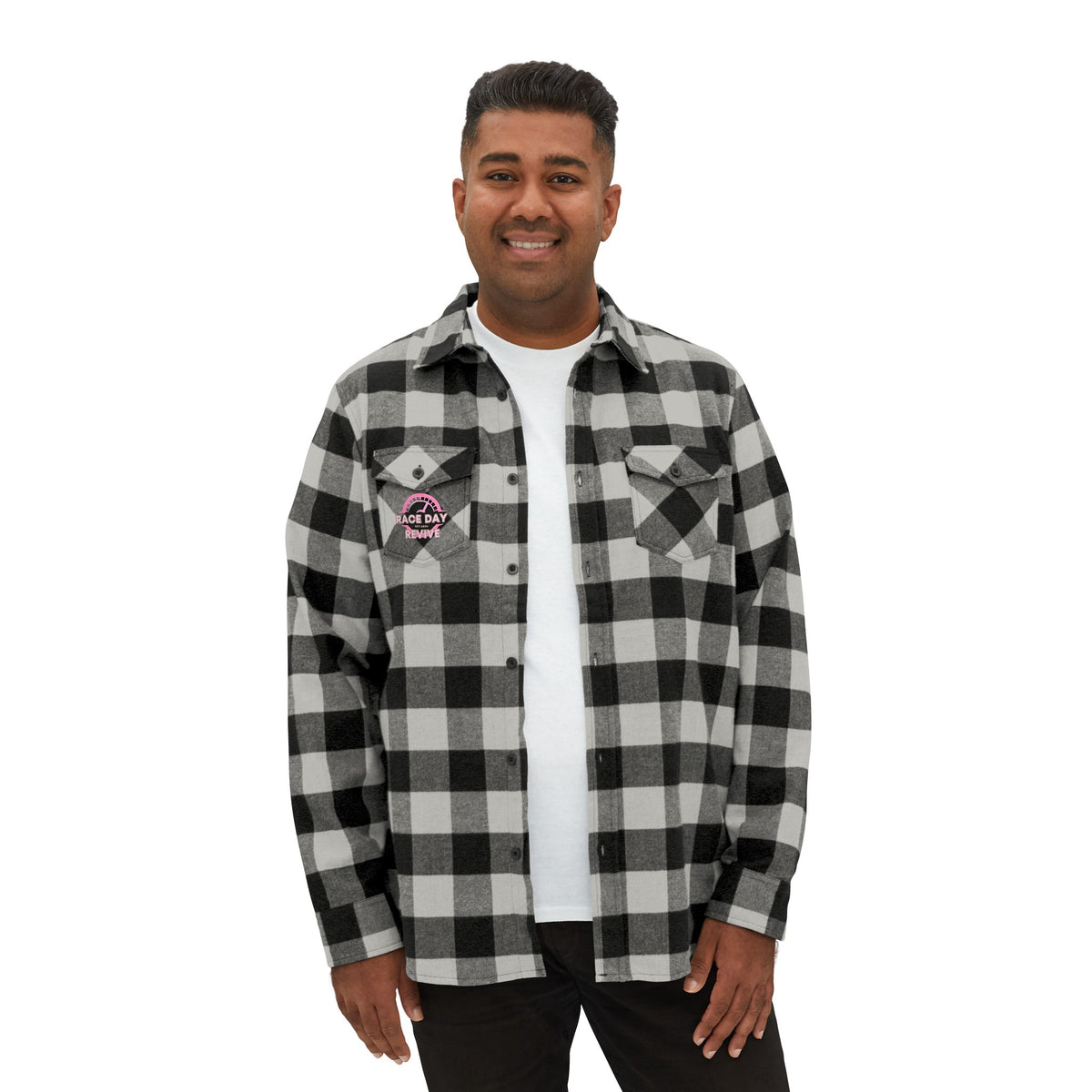 Wheelies or Bust Unisex Flannel Shirt