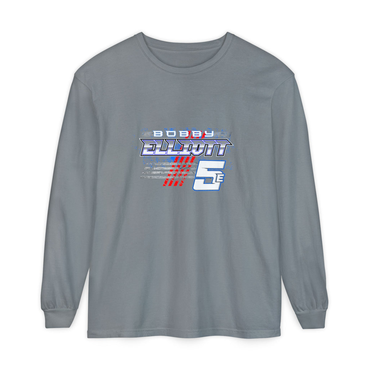 Bobby Elliott Racing Unisex Garment-dyed Long Sleeve T-Shirt