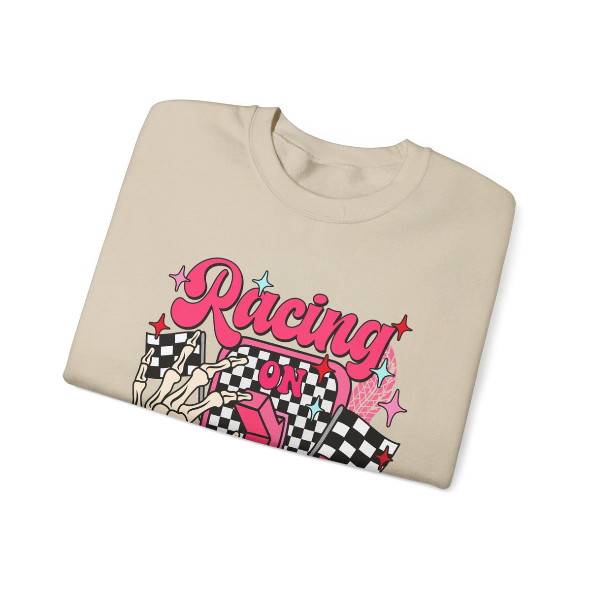 Lets Go Racing Boys and Girls Crewneck Sweatshirt