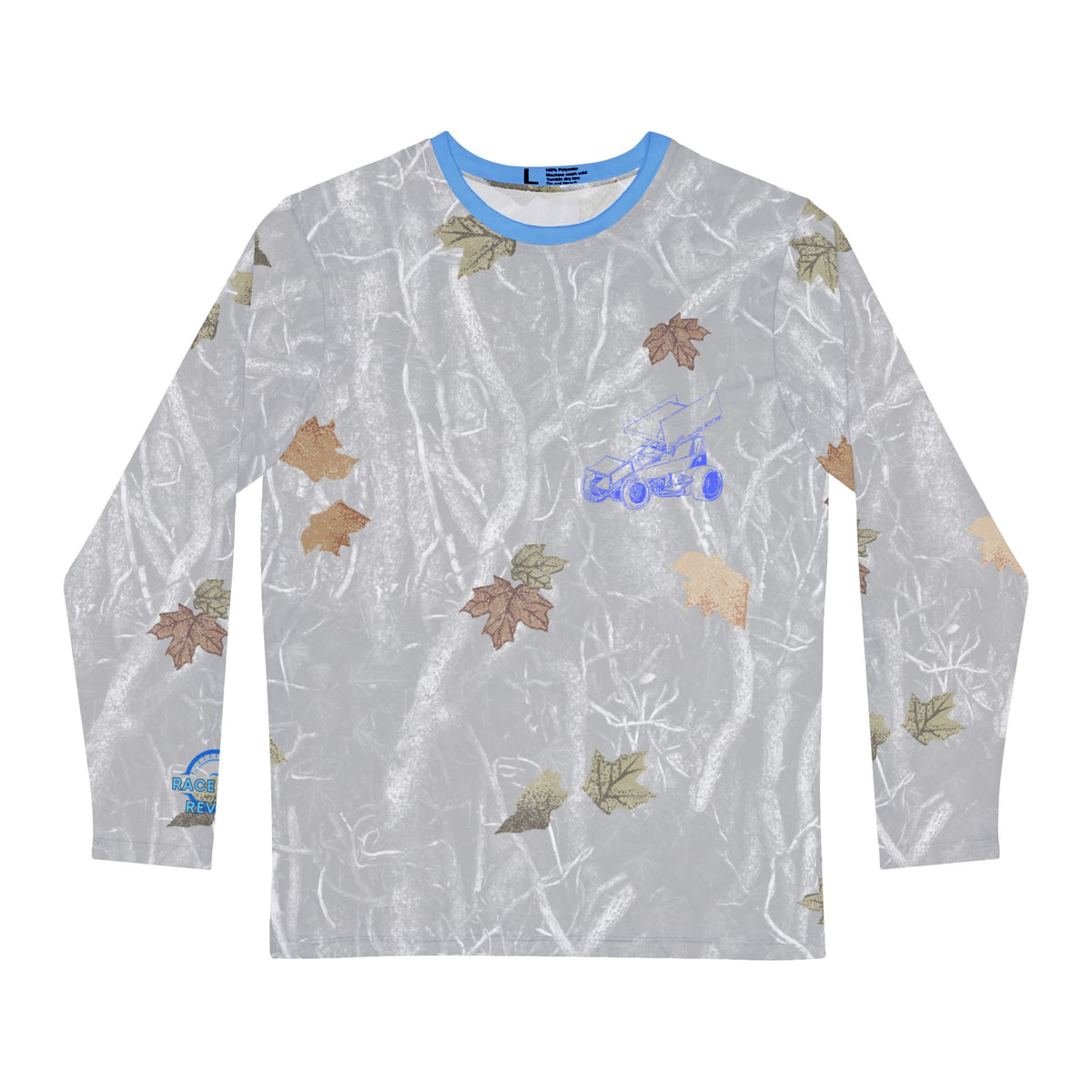 CAMO Dibs on the one in the Hot Seat Men's Long Sleeve Shirt (AOP)