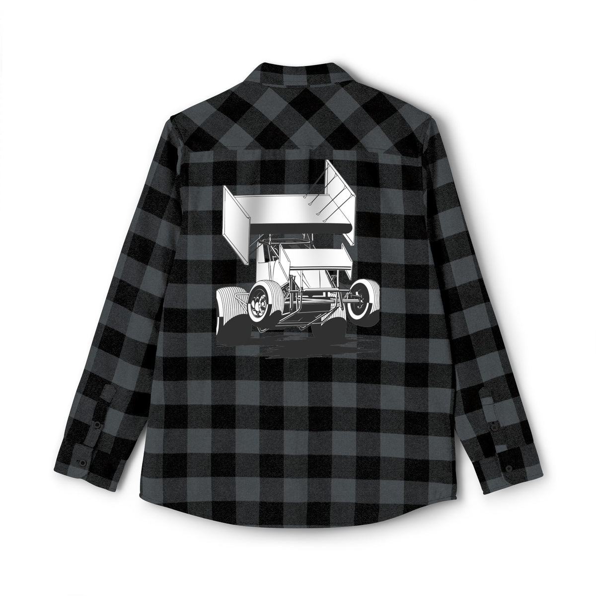 Wheelies or Bust Unisex Flannel Shirt