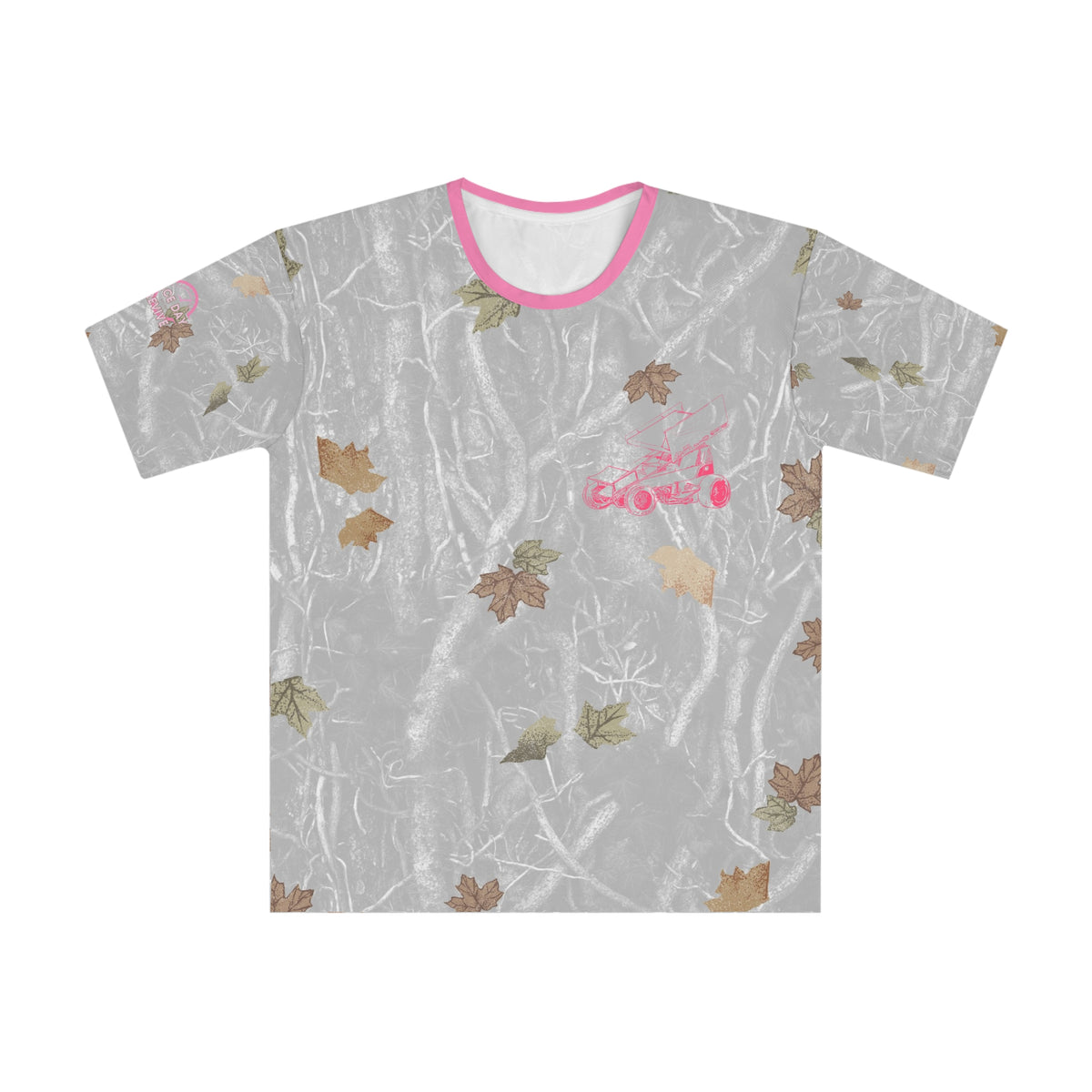 Pit Crew Wifey CAMO Men's Loose T-shirt (AOP)