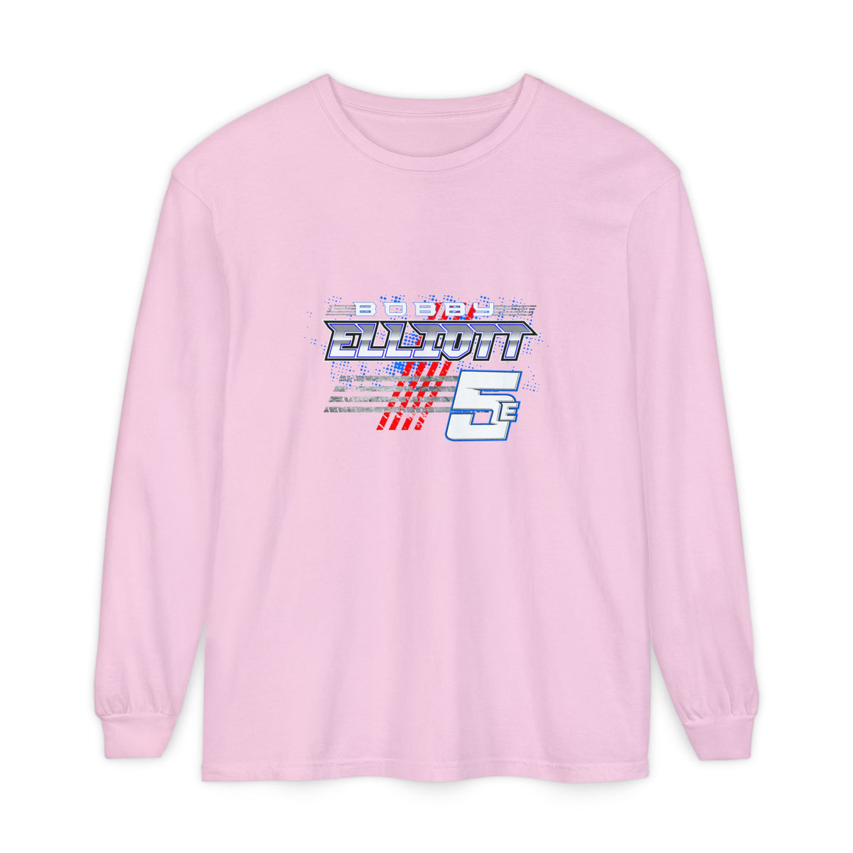 Bobby Elliott Racing Unisex Garment-dyed Long Sleeve T-Shirt