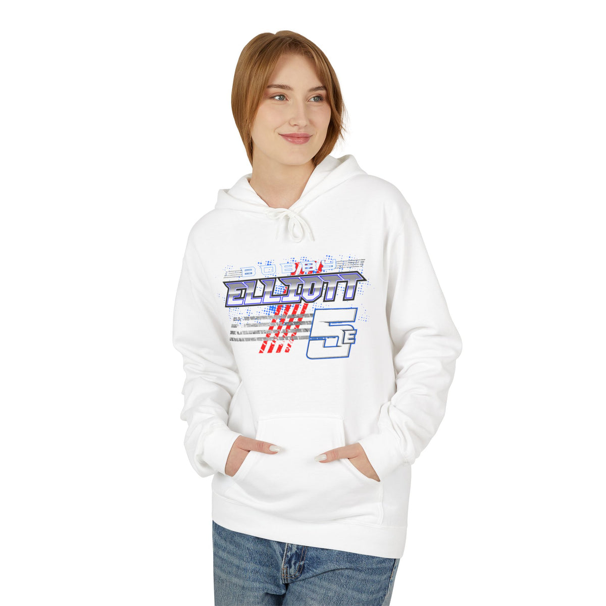 Bobby Elliott Racing Unisex Midweight Softstyle Fleece Hoodie
