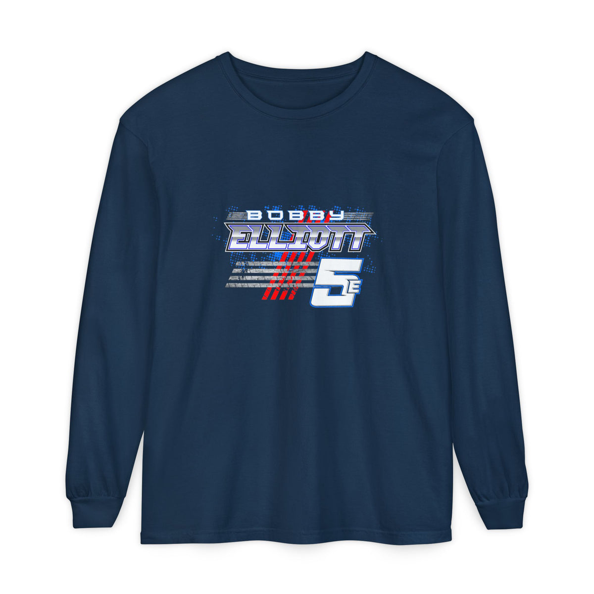 Bobby Elliott Racing Unisex Garment-dyed Long Sleeve T-Shirt