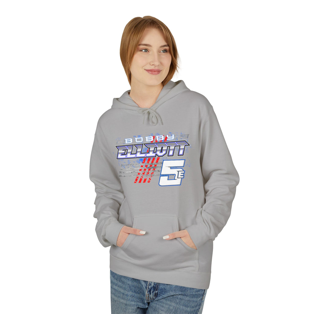 Bobby Elliott Racing Unisex Midweight Softstyle Fleece Hoodie