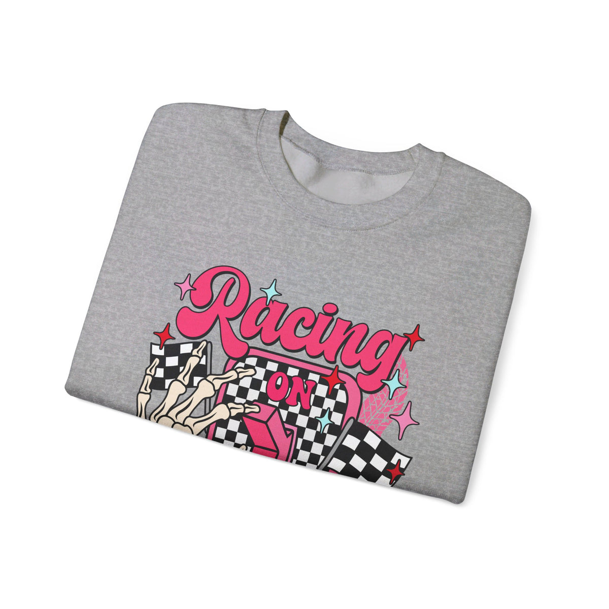 Lets Go Racing Boys and Girls Crewneck Sweatshirt