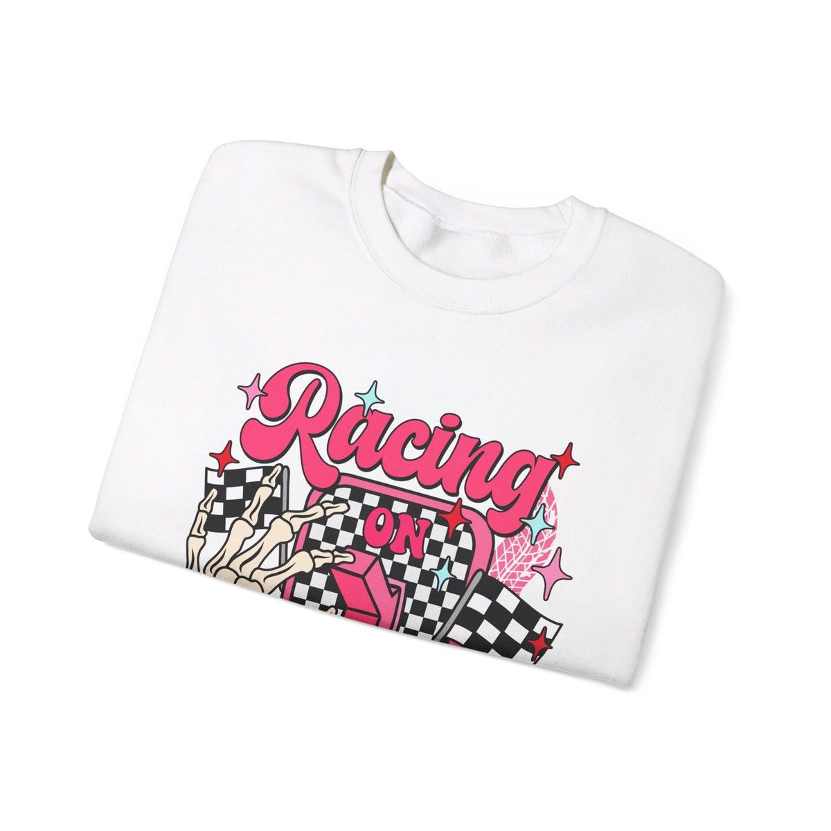 Lets Go Racing Boys and Girls Crewneck Sweatshirt