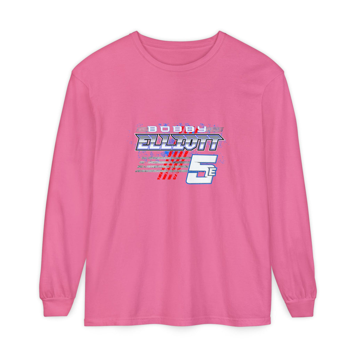 Bobby Elliott Racing Unisex Garment-dyed Long Sleeve T-Shirt