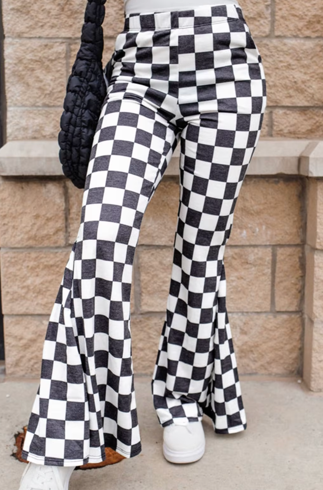 Hot Lap Hot Shot Checkered Pants
