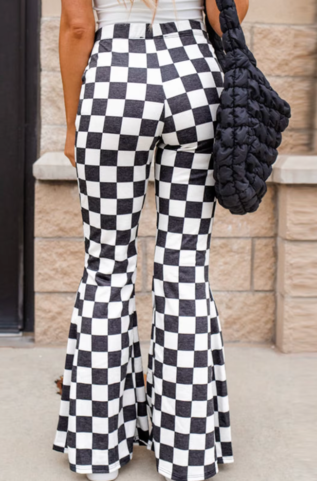Hot Lap Hot Shot Checkered Pants